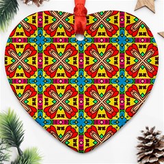 Seamless Pattern Tile Tileable Ornament (heart)