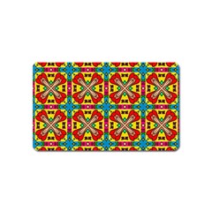 Seamless Pattern Tile Tileable Magnet (name Card) by Simbadda