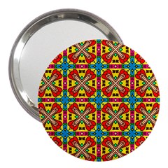 Seamless Pattern Tile Tileable 3  Handbag Mirrors by Simbadda