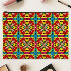 Seamless Pattern Tile Tileable Cosmetic Bag (xxxl) by Simbadda