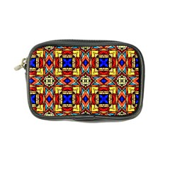 Stained Glass Pattern Texture Coin Purse by Simbadda