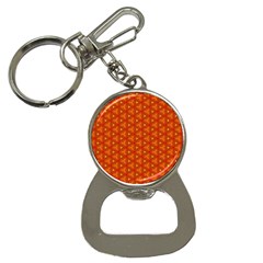 Pattern Fall Colors Seamless Bright Bottle Opener Key Chain