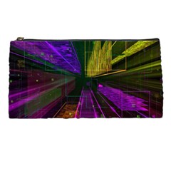 Data City Large Fiction Digital Pencil Cases by Simbadda