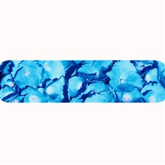 Hydrangea Blue Petals Flower Large Bar Mats by Simbadda