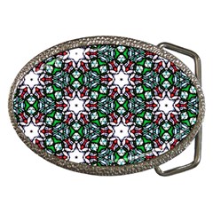 Stained Glass Pattern Church Window Belt Buckles by Simbadda