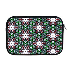 Stained Glass Pattern Church Window Apple Macbook Pro 17  Zipper Case by Simbadda