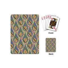 Tribal Background Boho Digital Paper Playing Cards Single Design (mini)