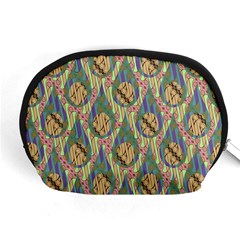 Tribal Background Boho Digital Paper Accessory Pouch (medium) by Simbadda