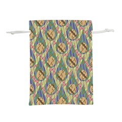 Tribal Background Boho Digital Paper Lightweight Drawstring Pouch (l)