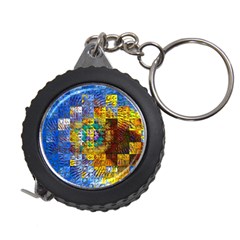 Sunflower Kaleidoscope Pattern Measuring Tape