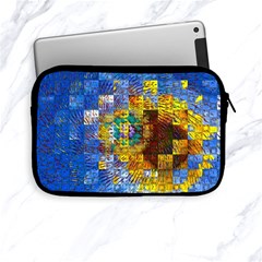 Sunflower Kaleidoscope Pattern Apple Ipad Mini Zipper Cases by Simbadda