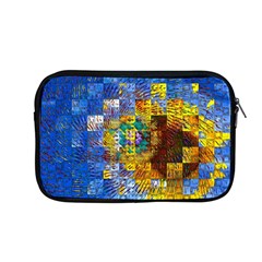 Sunflower Kaleidoscope Pattern Apple MacBook Pro 13  Zipper Case