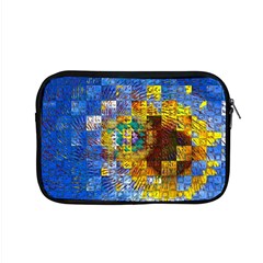 Sunflower Kaleidoscope Pattern Apple MacBook Pro 15  Zipper Case