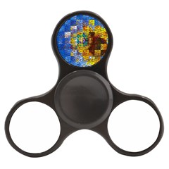 Sunflower Kaleidoscope Pattern Finger Spinner