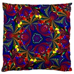 Kaleidoscope Pattern Ornament Large Flano Cushion Case (Two Sides) Front