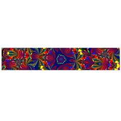 Kaleidoscope Pattern Ornament Large Flano Scarf 