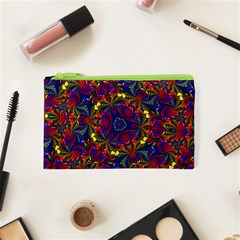 Kaleidoscope Pattern Ornament Cosmetic Bag (xs) by Simbadda