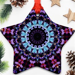 Kaleidoscope Shape Abstract Design Ornament (star)