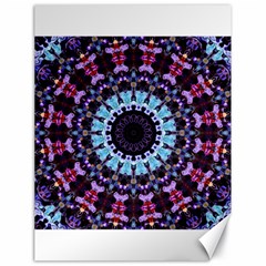 Kaleidoscope Shape Abstract Design Canvas 18  X 24  by Simbadda