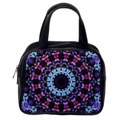 Kaleidoscope Shape Abstract Design Classic Handbag (one Side) by Simbadda