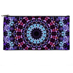 Kaleidoscope Shape Abstract Design Pencil Cases by Simbadda