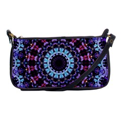 Kaleidoscope Shape Abstract Design Shoulder Clutch Bag by Simbadda