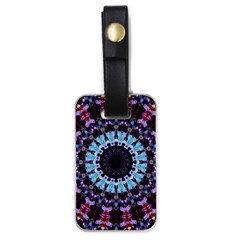 Kaleidoscope Shape Abstract Design Luggage Tag (one Side) by Simbadda