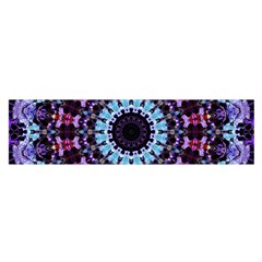 Kaleidoscope Shape Abstract Design Satin Scarf (oblong) by Simbadda