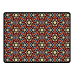 Pattern Stained Glass Church Fleece Blanket (Small) 50 x40  Blanket Front