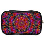 Kaleidoscope Pattern Ornament Toiletries Bag (Two Sides) Front