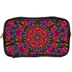 Kaleidoscope Pattern Ornament Toiletries Bag (Two Sides) Back