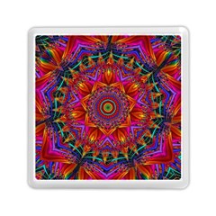 Kaleidoscope Pattern Ornament Memory Card Reader (square)