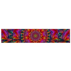 Kaleidoscope Pattern Ornament Small Flano Scarf