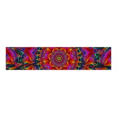 Kaleidoscope Pattern Ornament Velvet Scrunchie