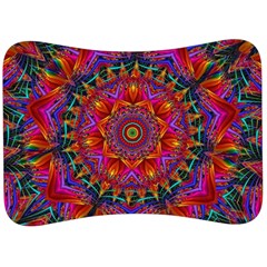 Kaleidoscope Pattern Ornament Velour Seat Head Rest Cushion