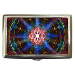 Mandala Pattern Kaleidoscope Cigarette Money Case