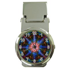 Mandala Pattern Kaleidoscope Money Clip Watches