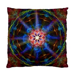 Mandala Pattern Kaleidoscope Standard Cushion Case (two Sides)