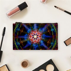 Mandala Pattern Kaleidoscope Cosmetic Bag (small)