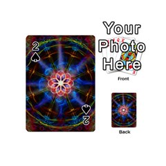 Mandala Pattern Kaleidoscope Playing Cards 54 Designs (mini)