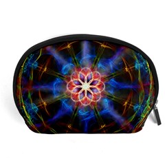 Mandala Pattern Kaleidoscope Accessory Pouch (large)