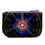 Mandala Pattern Kaleidoscope Large Coin Purse Back