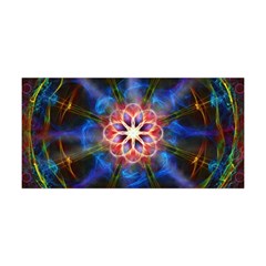 Mandala Pattern Kaleidoscope Yoga Headband by Simbadda