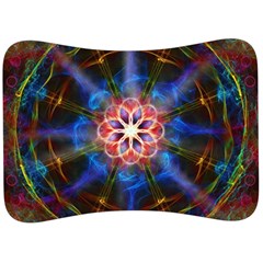 Mandala Pattern Kaleidoscope Velour Seat Head Rest Cushion