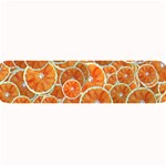 Oranges Background Texture Pattern Large Bar Mats 32 x8.5  Bar Mat