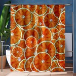 Oranges Background Texture Pattern Shower Curtain 60  x 72  (Medium)  60 x72  Curtain