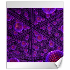 Spheres Combs Structure Regulation Canvas 8  X 10  by Simbadda