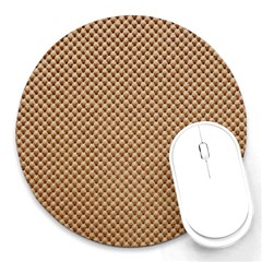 Paper Texture Background Round Mousepads by HermanTelo