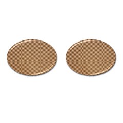 Paper Texture Background Cufflinks (oval)