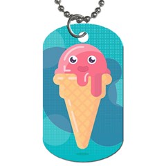 Vector Ice Dog Tag (one Side) by Bajindul